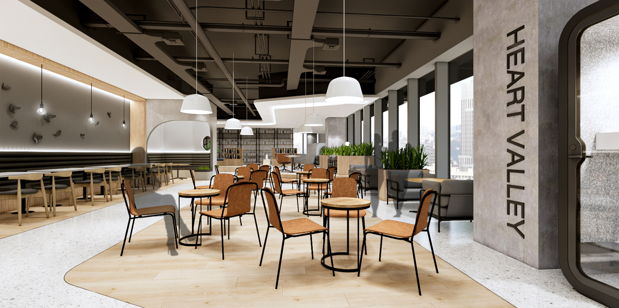 Heart Valley community and collaboration space