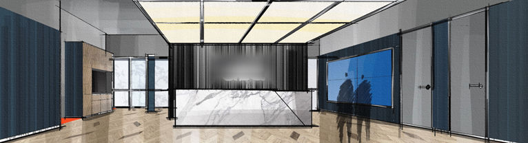 Reception concept elevation
